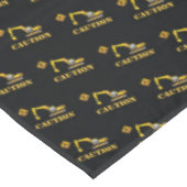Nappe Parti de construction moderne noir et jaune Attent (Angle)