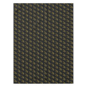 Nappe Parti de construction moderne noir et jaune Attent (Devant)