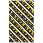 Nappe Parti de graduation Black Gold moderne (Devant)