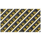 Nappe Parti de graduation Black Gold moderne (Devant (Horizontal))