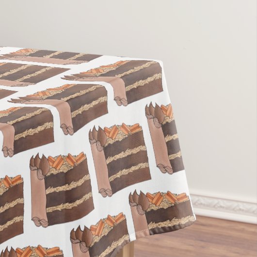 Nappe Partie de gâteau au chocolat allemand Pièce de fêt (In Situ)