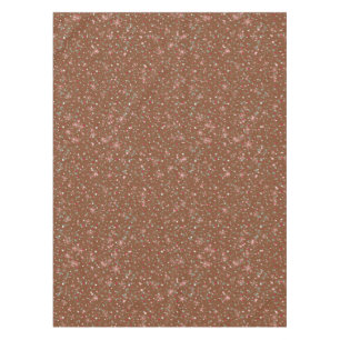 Nappe Parties scintillant Brown de ballet de craquelette