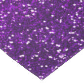 Nappe Parties scintillant de dégradé bleu, gris et viole (Angle)