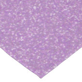 Nappe Parties scintillant de lavande (Angle)