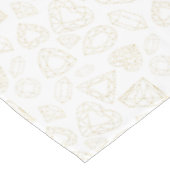 Nappe Parties scintillant d'or Gemstone Anniversaire Tab (Angle)