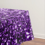 Nappe Parties scintillant foncé violet faux brillant sci (In Situ)