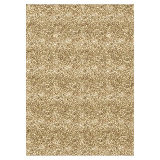 Nappe Parties scintillant Gold Confetti (Devant)