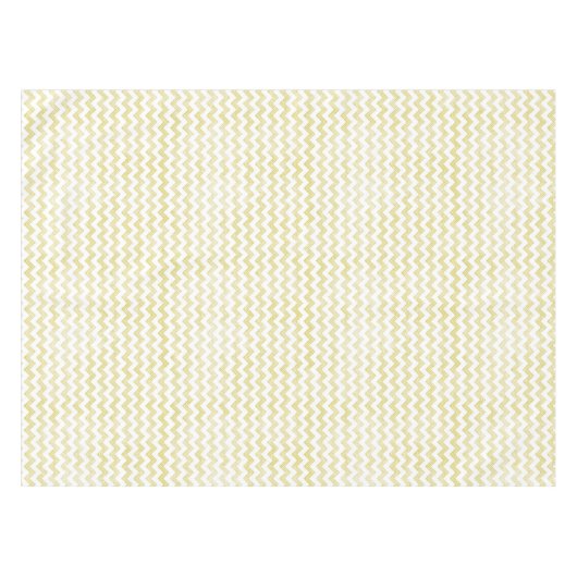 Nappe Parties scintillant jaune Grunge Chevron (Devant (Horizontal))
