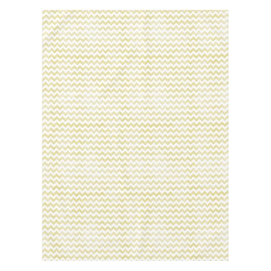 Nappe Parties scintillant jaune Grunge Chevron (Devant)