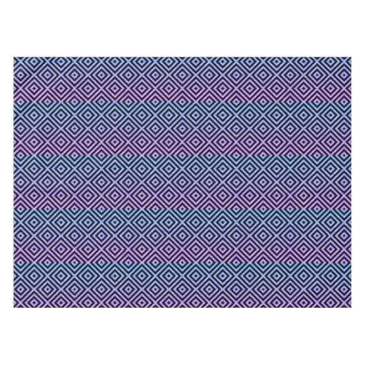 Nappe Parties scintillant moderne géométrique noire et c (Devant (Horizontal))