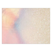 Nappe Parties scintillant Or Chic Iridescente Holographi (Devant (Horizontal))