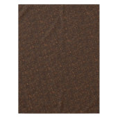 Nappe Parties scintillant orange en cuivre foncé (Devant)