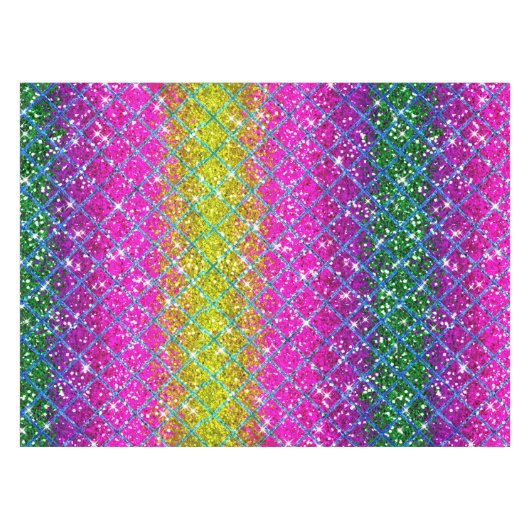 Nappe Parties scintillant pourpre Snakeskin (Devant (Horizontal))