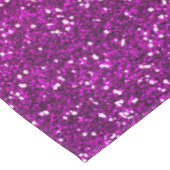 Nappe Parties scintillant rayée orange et violette (Angle)