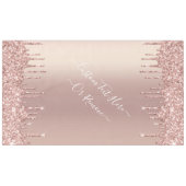 Nappe Parties scintillant rose Gold Blush - Ajouter du t (Devant (Horizontal))