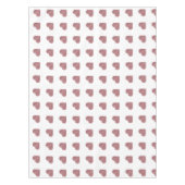 Nappe Parties scintillant Rose Gold Coeurs Arrière - pla (Devant)