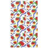 Nappe Parties scintillant Rosh Hashanah shofar pommes et (Devant)