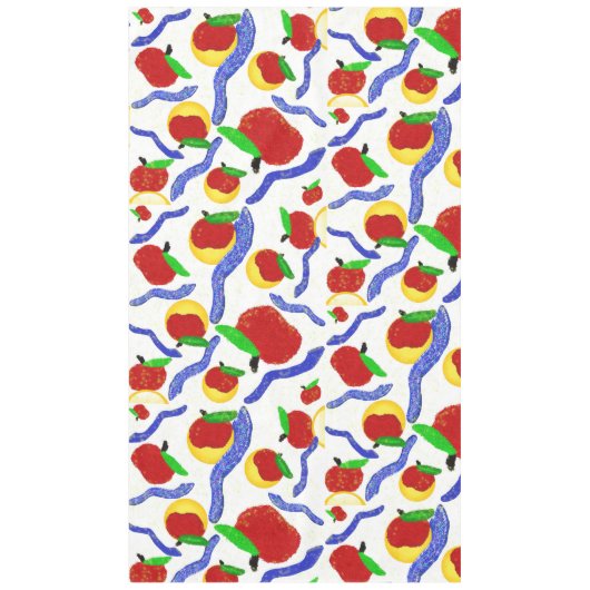 Nappe Parties scintillant Rosh Hashanah shofar pommes et (Devant)