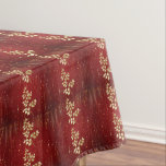 Nappe Parties scintillant rouge et or<br><div class="desc">Nappe de parties scintillant rouge et or,  et festive pour les vacances.</div>