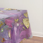 Nappe Parties scintillant violet et or tempête Imaginai (In Situ)