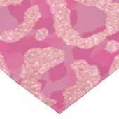 Nappe Parties scintillant violet rose léopard Poster de  (Angle)