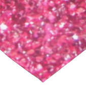 Nappe Parties scintillantes de roses indien de charme (Angle)