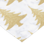 Nappe Parties scintillantes élégantes d'or et arbre de (Angle)