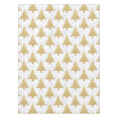 Nappe Parties scintillantes élégantes d'or et arbre de (Devant)