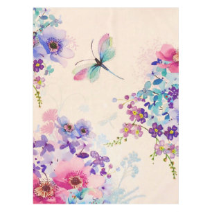 Nappe Parties scintillantes florales de jardin de