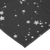 Nappe Parties scintillantes Stars2 - Noir argenté (Angle)