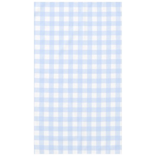 Nappe Pastel Blue Plaid Motif Pâques (Devant)