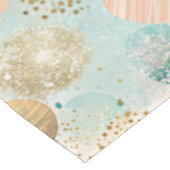 Nappe Pastel Confetti Parties scintillant Motif Abstrait (Angle)