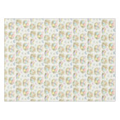 Nappe Pastel Easter Eggs & Bunnies Flowers & Butterflies (Devant (Horizontal))