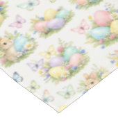 Nappe Pastel Easter Eggs & Bunnies Flowers & Butterflies (Angle)