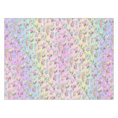 Nappe Pastel Floral Arc-en-ciel (Devant (Horizontal))