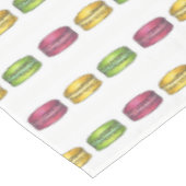 Nappe Pastel French Bakery Macaron Cookie Foodie Imprime (Angle)