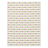 Nappe Pastel French Bakery Macaron Cookie Foodie Imprime (Devant)