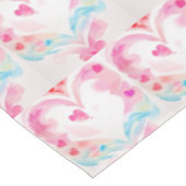 Nappe Pastel Heart avec ailes, Idée de cadeau romantique (Angle)