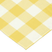 Nappe Pastel Jaune En vichy Buffalo Check Plaid Motif (Angle)