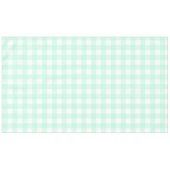 Nappe Pastel Mint Green Plaid Motif Pâques (Devant (Horizontal))