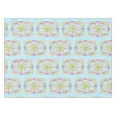 Nappe Pastel Nature Mandala Art (Devant (Horizontal))