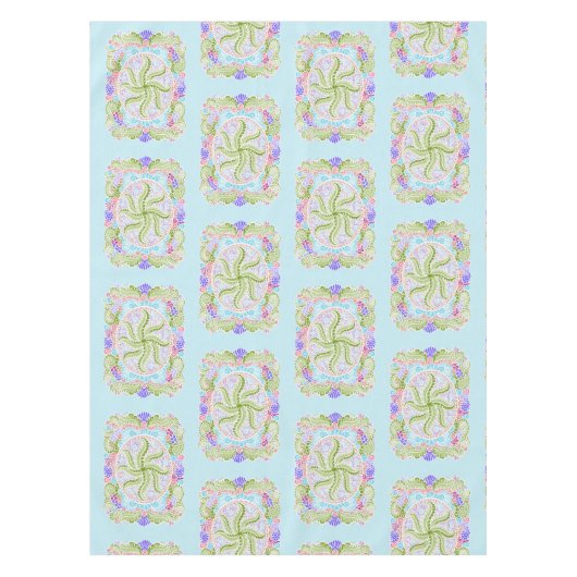 Nappe Pastel Nature Mandala Art (Devant)