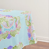Nappe Pastel Nature Mandala Art (In Situ)