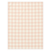 Nappe Pastel Peach En vichy Buffalo Check Plaid Motif   (Devant)