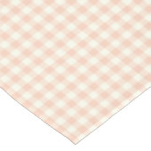 Nappe Pastel Peach Gingham Plaid Cottagecore Pattern (Angle)
