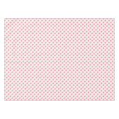 Nappe Pastel Pink Coquette Fraise personnalisée (Devant (Horizontal))