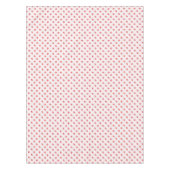 Nappe Pastel Pink Coquette Fraise personnalisée (Devant)
