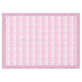 Nappe Pastel Pink Tartan pour des rencontres douil (Devant (Horizontal))