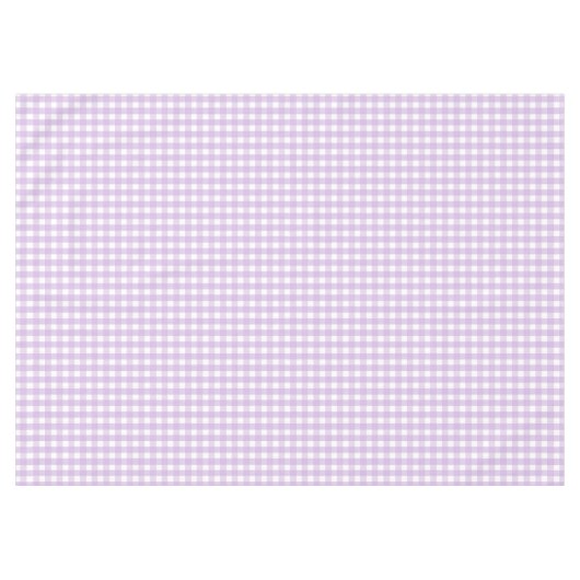 Nappe Pastel Purple En vichy Motif (Devant (Horizontal))