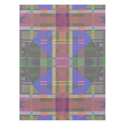 Nappe Pastel rainbow Colorful Geometric (Devant)